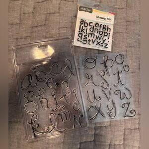 Acrylic Stamp Sets by studio calico and Autumn Leaves